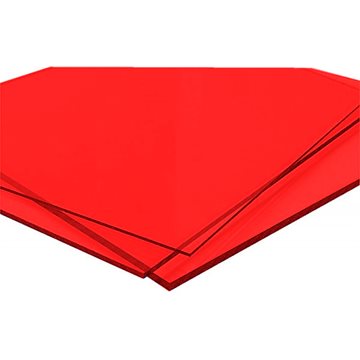 Plexiglas® Aquarelle Rød (30%) 3 mm 800.01180 3050 x 2050 mm